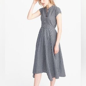 Black and White Gingham Dress